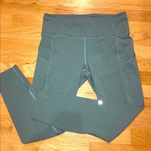 Lululemon fast and free 7/8 leggings